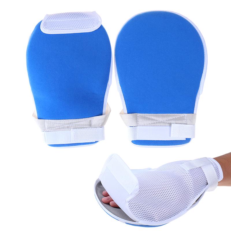 Открытые защитные приспособления для пальцев. Фиксированные перчатки для инфекций рук. Ограничительные перчатки. Контрольная рукавица.