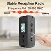Portable FM Radio with DSP Chip Clear Reception Noise-Free HiFi Sound Strong Signal High-performance Radio