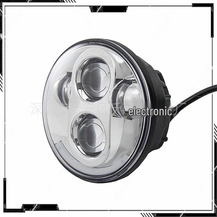 5.75-Inch Harley X48 883 750 1200 Motorcycle LED Headlight - Off-Road Modification