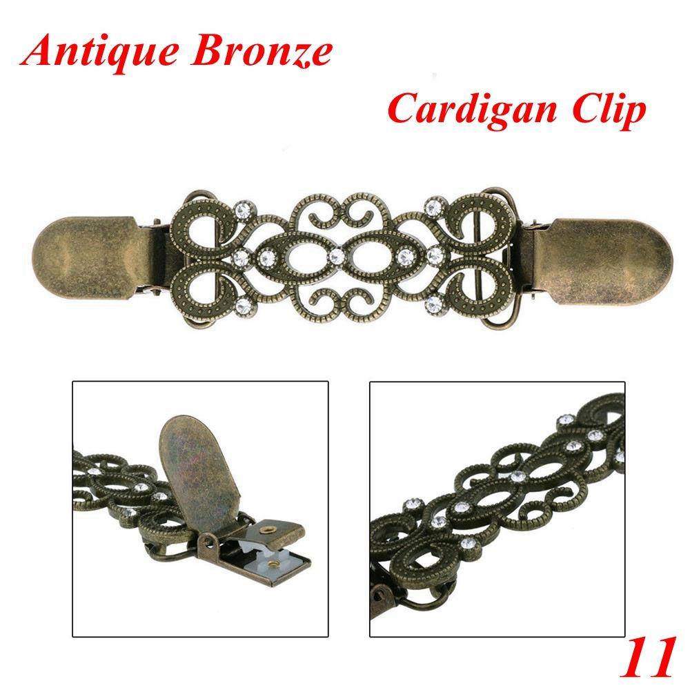 Шарм Подарок Новый Воротник Рубашки Зимний Свитер Блузка Зажим для Шали Брошь Зажим-Утка Застежки Зажим для Кардигана