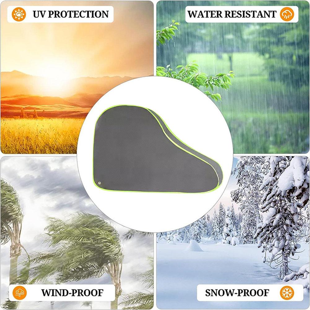 1pcs Universal Dustproof Waterproof Trailer Caravans Reflective Protector Hitch Coupling Cover Lock With Ball Edge Tow Cove D0e6