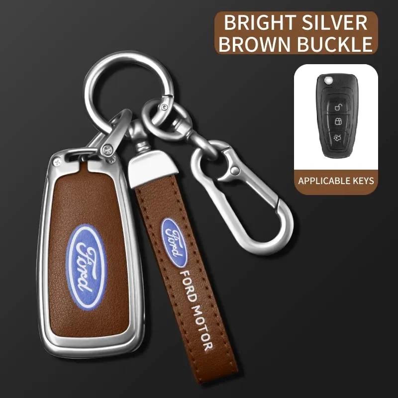 Car Sticker 2026 For Ford Car Flip Key Case Cover Fob Shell For Ford Ranger C-Max S-Max Focus Galaxy Mondeo Transit Tourneo Cust