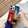 Famous London Landmarks Street Sign Phone Case Cover For iPhone 17 Air 15 16 Pro Max 14 13 12 11 Pro Max Plus
