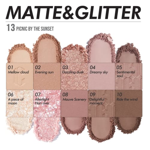 Clio PRO EYE PALETTE (#13 Picnic by the Sunset)