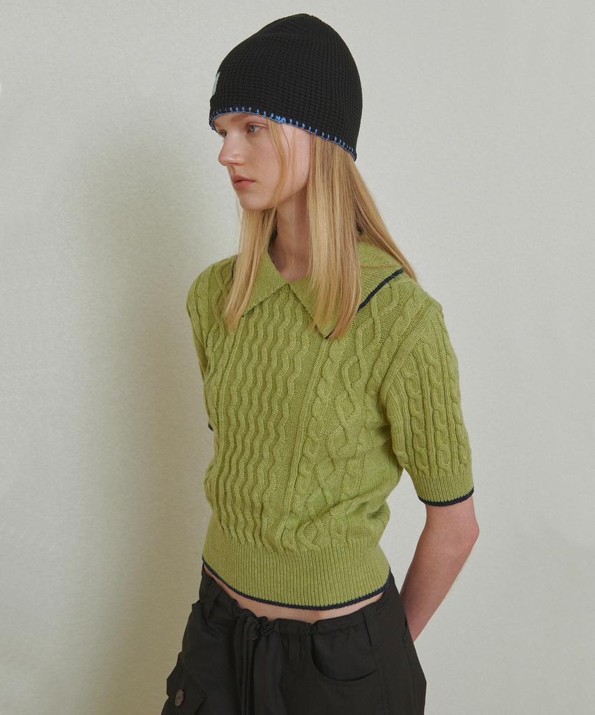 HACKESCH Amber Knit_Basil