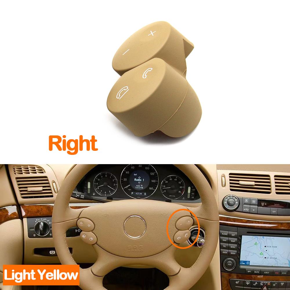 Car Multi-Function Left Right Steering Wheel Control Push Button For Mercedes Benz E G CLK CLS Class W211 W463 W209 W219 E300
