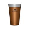 STANLEY Stackable Vacuum Tumbler, 0.47L Pint, Insulated, Brown, 10-02282-378