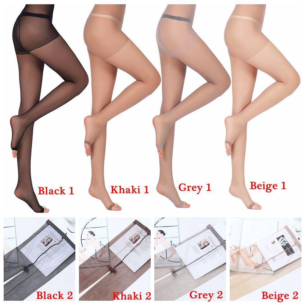 Ультратонкие Плотные Эластичные Леггинсы-чулки с Открытым Носком, Ультратонкие Колготки-чулки