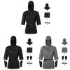 Fantasy Knight Cosplay Costume With Polyester Fabric For Halloween And Theater Performances