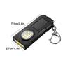 High Bright Mini Keychain Light Portable LED Torch Lamp Warning Light Camping Hanging Lamp  Outdoor