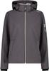 CMP Softshell Jacket Zip Hood Women (39A5006) Woman Softshelljacket (39a5006-Q955) Earth