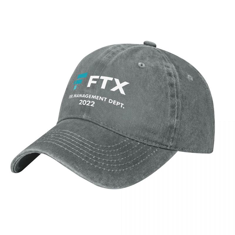 FTX Risk UnisexageUnisext Dept  Washed Canvas Baseball Cap Classic Adjustable Hat for Unisex and Women Fashion Streetwear Style