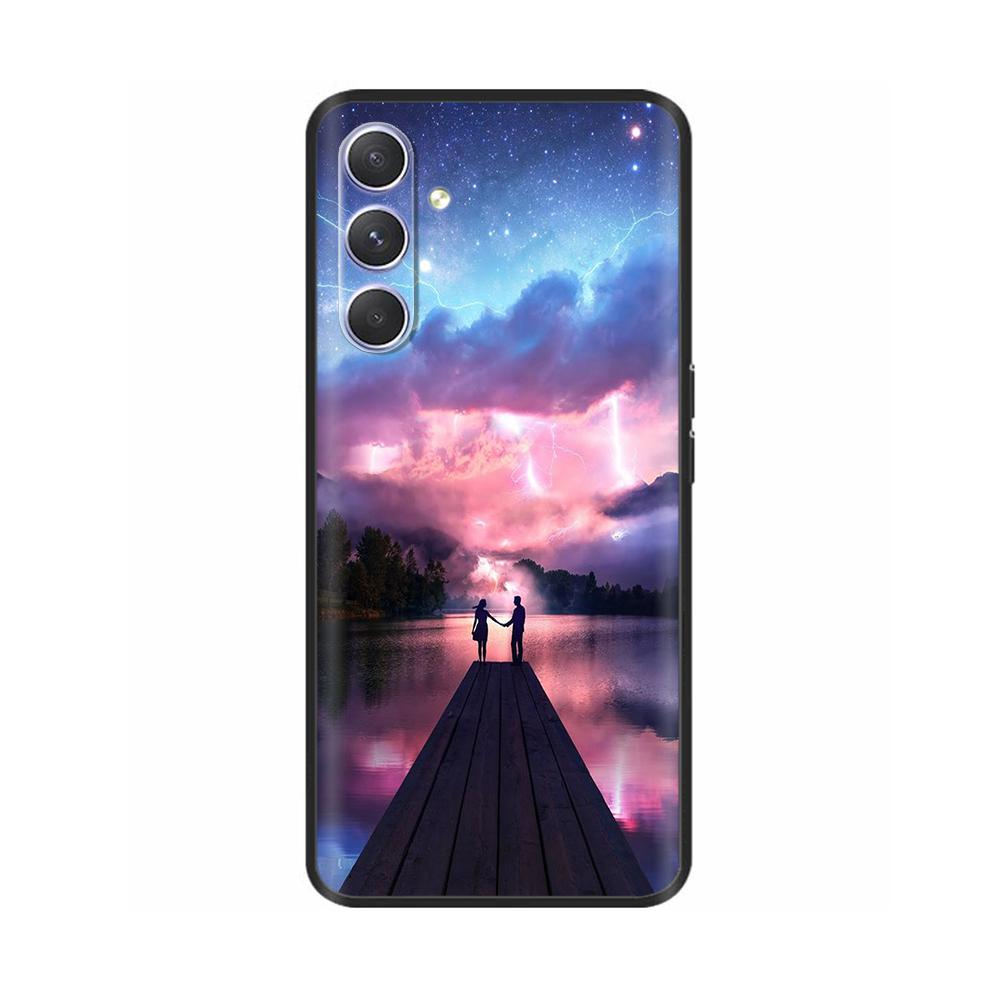 Для Samsung M16 F16 Задняя крышка Черный силикон Мягкий чехол для телефона Для Samsung Galaxy M16 F16 5G 2025 Чехол M 16 F 16 Coque Funda Capa