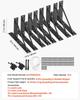 Gate Corner Brace Bracket 2 Sets Anti Sag Gate Frame Hardware Kit Iron