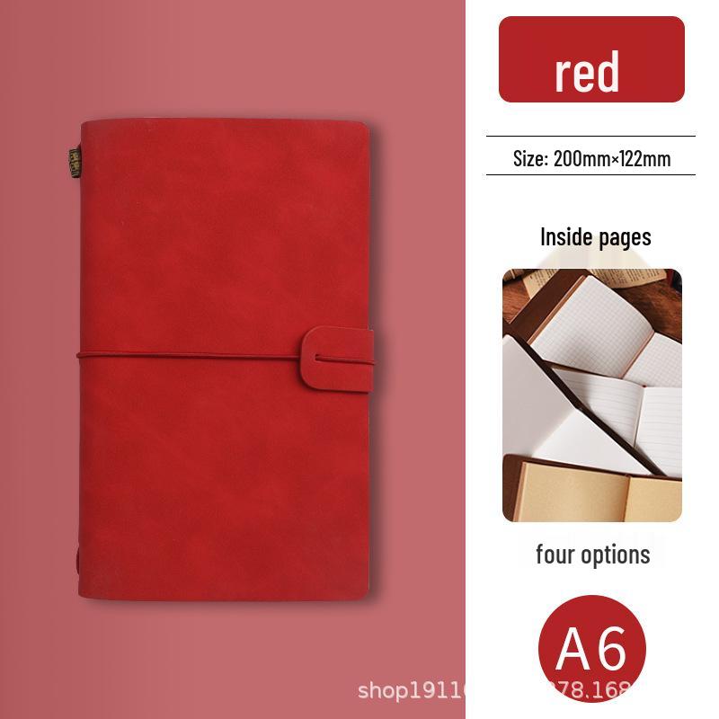 Винтажный дорожный журнал на разъемных листах - Мягкая обложка, Дневник-блокнот со штампованным переплетом