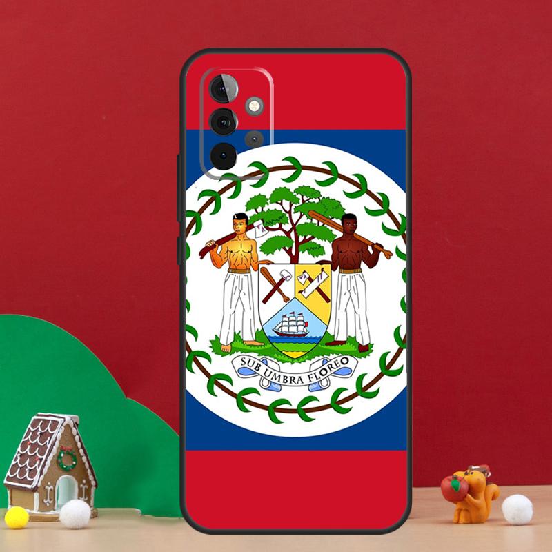 Чехол с флагом Белиза для Samsung Galaxy A55 A52 A32 A12 A33 A06 A16 A26 A36 A56 A15 A53 A13 A34 A54 A14 A17