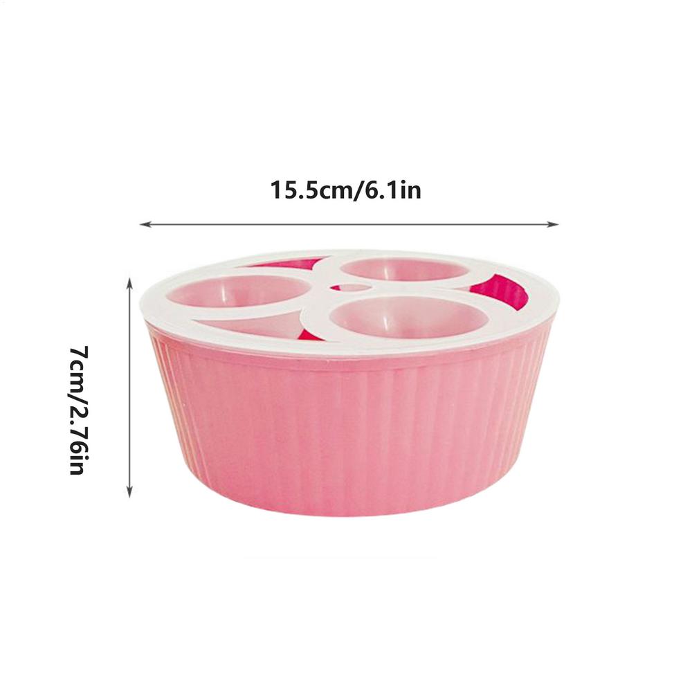 Гиацинт Тюльпаны Семена Гидропонный Цветочный горшок 3 Отверстия Горшки для Растений Беспочвенный Растительный Горшок Ленивый Гидропонный Цветочный Горшок Домашнее Украшение