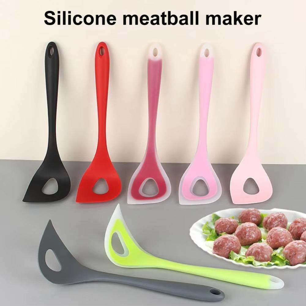 Silicone Meatball Maker Tool Meatball Scoop Fish Ball Spoon Creative Kitchen Tools