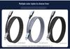 Кабель для трансляции экрана USB5 80 Гбит/с, Type-C на C, Быстрая зарядка 240 Вт, Совместим с USB4/Thunderbolt 3/4/5