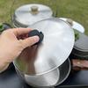Anti Scald Pot Cover Knob Easy Grip Lid Knob Durable Silicone Handle  Kitchen Use