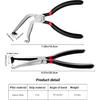Electrical Disconnect Pliers, Electrical Connector Pliers For Cars(1*Straight&1 * 60°Bend), Fuel Line Tools With Anti-Slip Grip, Fuel Line