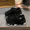 2025 кроссовки папы новые осенние туфли на платформе маффины с увеличением высоты спортивная обувь ins весенне-осенние повседневные кроссовки