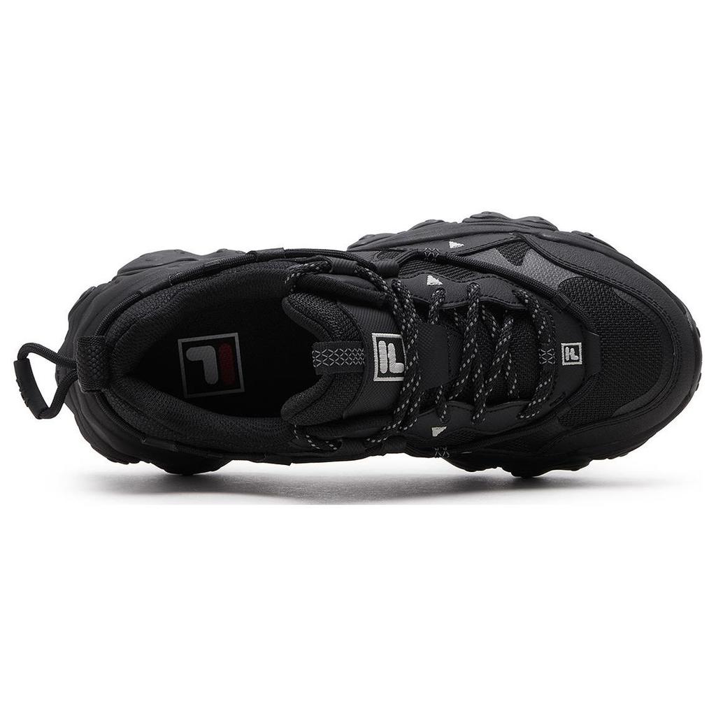 Fila Fluid 5 Кошачья лапка 5.0 Крутые Универсальные Прочные Низкие Повседневные Кроссовки для образа жизни Женские кроссовки Черный F12W412105FBK
