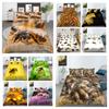 Kids Bedding Set 3D Bee Print Quilt Kids School Adults Bed Set Microfiber Fashion Home Bedclothes Duvet Covers