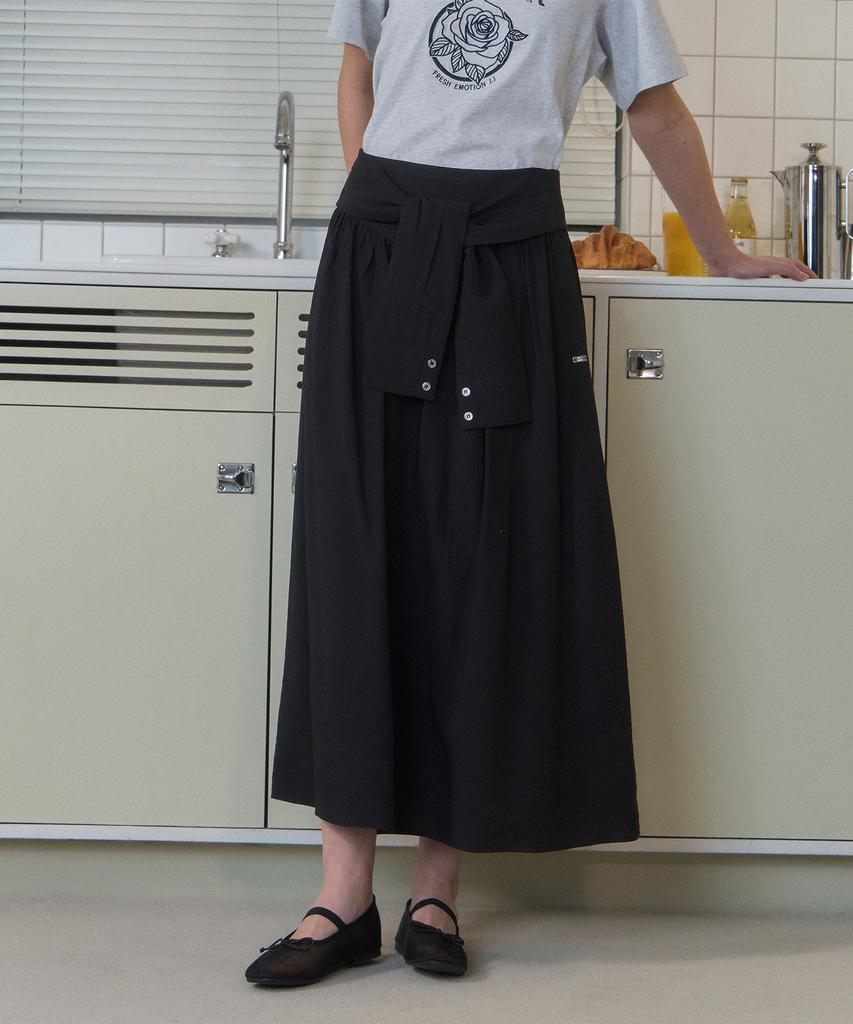 Юбка-клеш Jucy Judy Tie Flare Jzsk321C