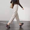 SOFSIL Women's High-Waist Slim Cropped Casual Pants