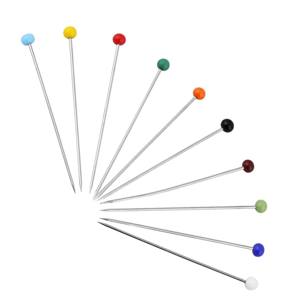 1000pcs 1.45 Inch Sewing Pins Multicolor Dressmaking Pins Quilting Pins Wedding Flower