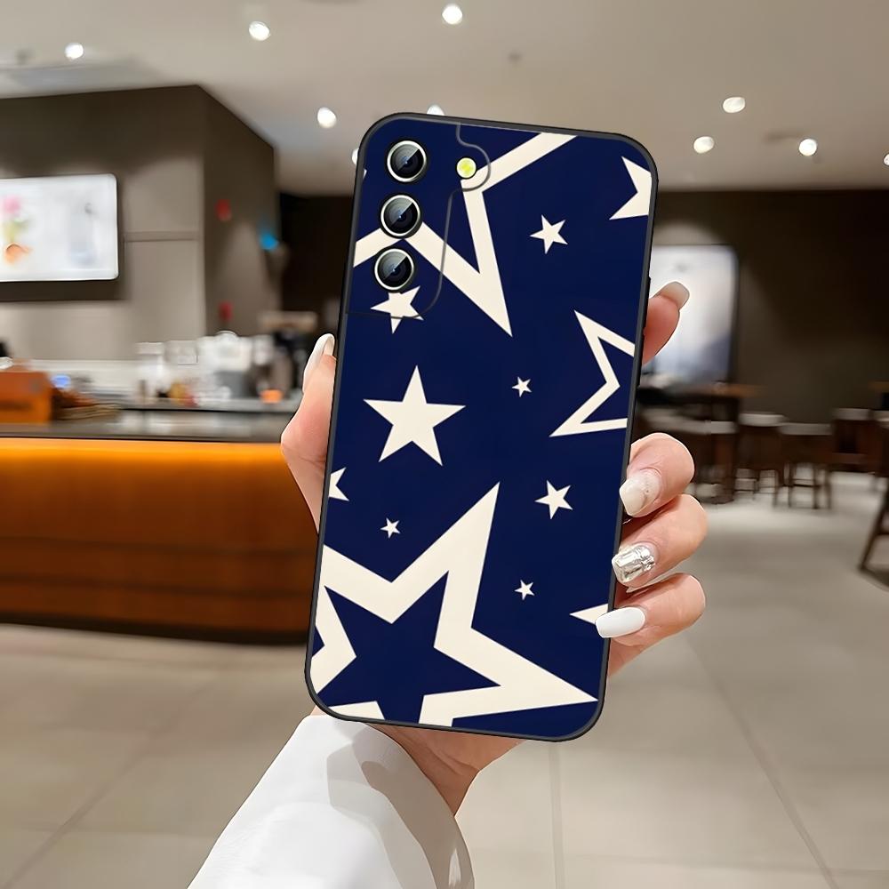 Модный Чехол для Телефона INS Звезды Для S25 Samsung S26 S24 Ultra S22 S23 S20 Fe S21 Plus A54 A34 A16 A53 Задняя Крышка