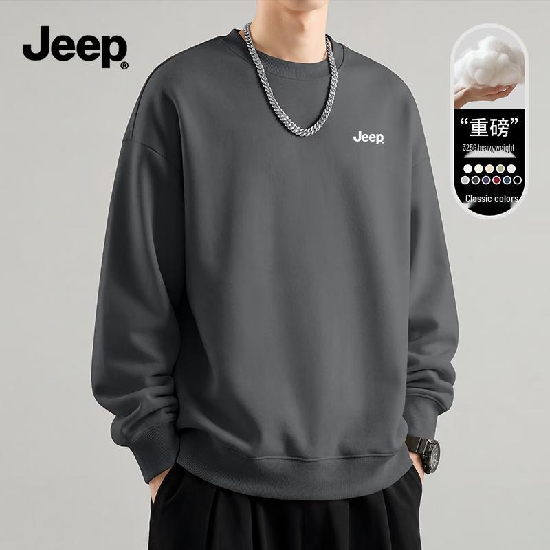 JEEP Men's Casual Autumn Pullover Sweatshirt