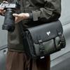 Сумка для зеркальной фотокамеры, сумка через плечо для мужчин, сумка через плечо для фотокамеры, модная брендовая сумка через плечо, повседневная сумка-мессенджер большой вместимости, мужской диагональный рюкзак
