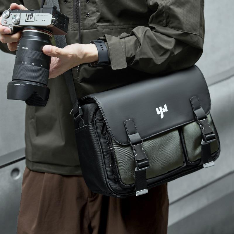 Сумка для зеркальной фотокамеры, сумка через плечо для мужчин, сумка через плечо для фотокамеры, модная брендовая сумка через плечо, повседневная сумка-мессенджер большой вместимости, мужской диагональный рюкзак