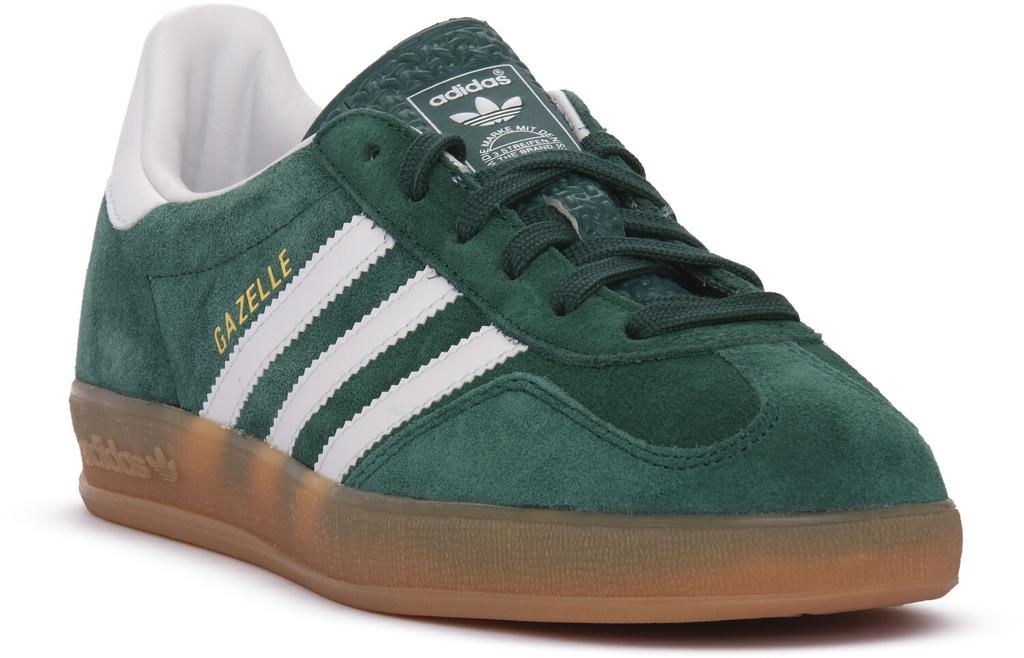 Кроссовки Adidas Gazelle Indoor (JI2062) телесно-зеленый/облачно-белый/жвачка