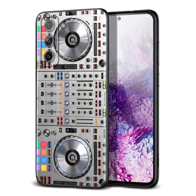 Черный чехол для телефона DJ Music Retro для Samsung Galaxy S21 Ultra Plus Note 20 10 9 8 S10 S9 S8 S7 S6 Edge Plus