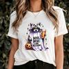 Boos Brews And Bad Decisions Funny Halloween T Shirt With Ghost Civet Costume Beer Pumpkin Party Graphic Tee For Spooky Season