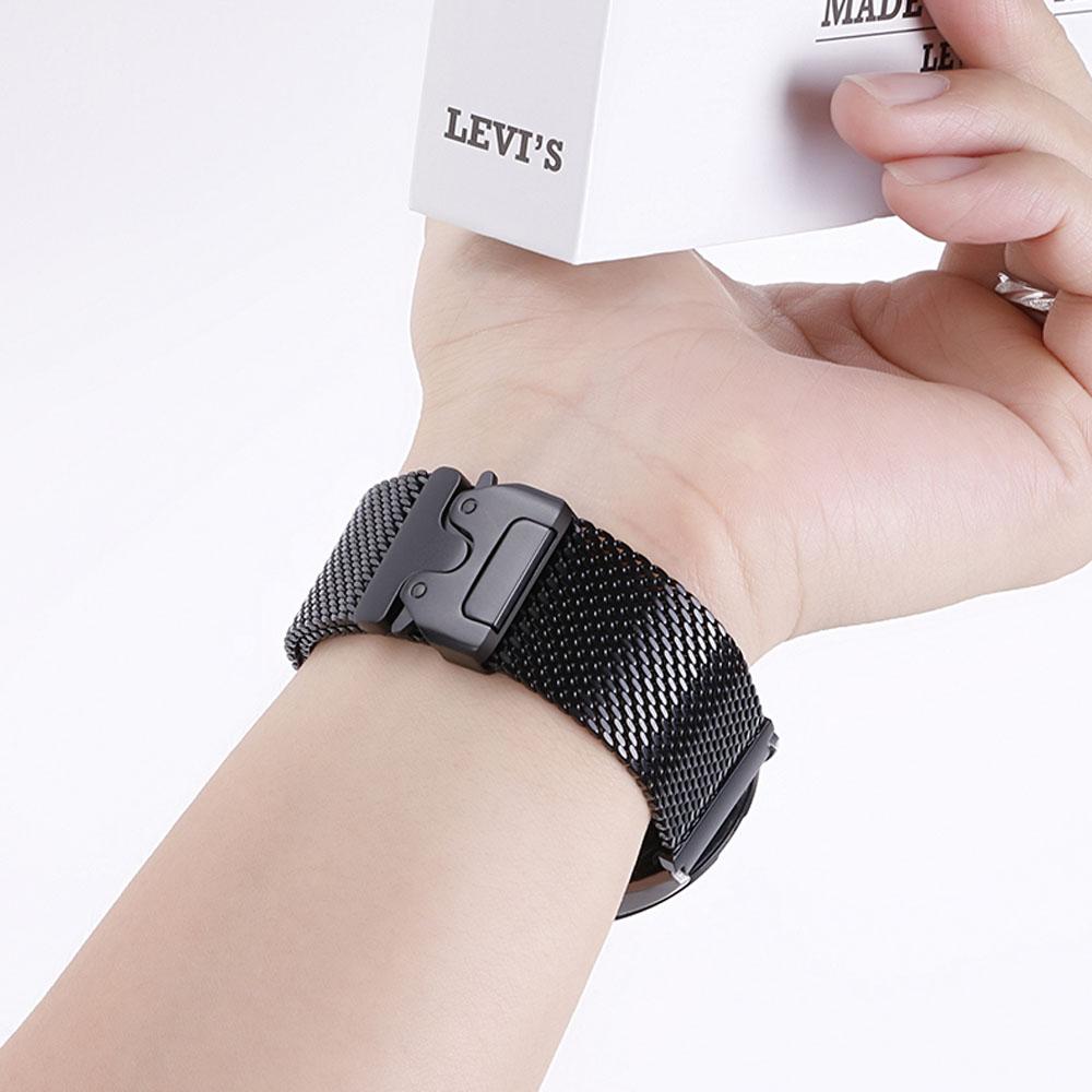 22mm 20mm Strap for Samsung Galaxy Watch 4/5 Pro/6 classic/7/Gear s3 Parachute Metal correa Bracelet HUAWEI GT 6 Pro/5/4/3 band