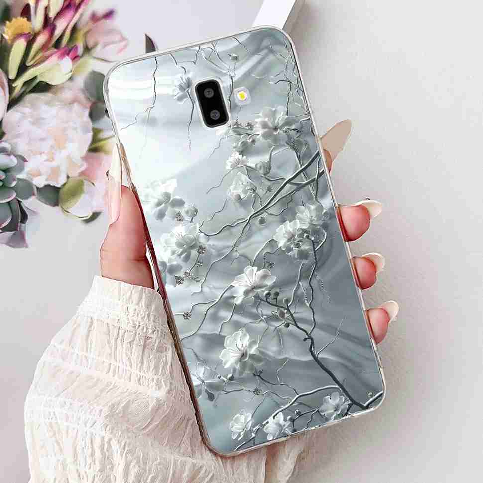 Чехол для Samsung Galaxy J6 Plus J610F J610G Популярный Расписной Чехол для Телефона Мягкие Силиконовые Чехлы Для Samsung J6 Plus GalaxyJ6+ Coque