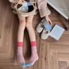 Cotton Mid Tube Socks Soft Breathable Women Stockings Cute Colored Socks  Autumn Winter