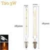 3W 4W 6W T20 LED Bulb 220V Lights Lamp Light Decoration Warm Bulbs Home-Appliance Living E14 Lighting Tungsten Edison Tube