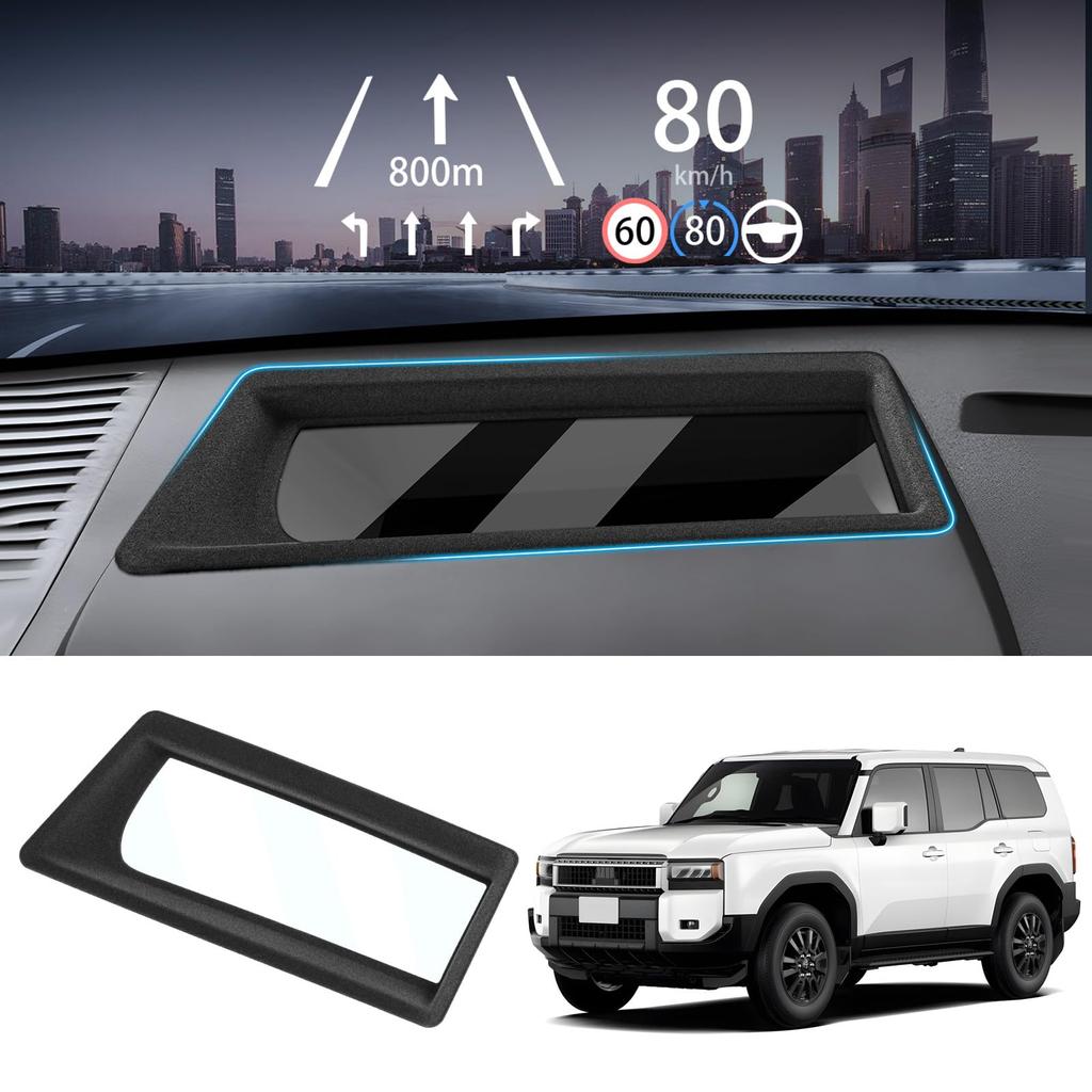 Накладка для защиты HUD Cartist Land Cruiser 250, Накладка для HUD, Для автомобилей с установленным HUD, Head-Up