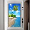 Landscape Sunset Beach Sea Seascape Island View Canvas Painting Palm Tree Posters and Prints Wall Pictures Home Decor No Frame