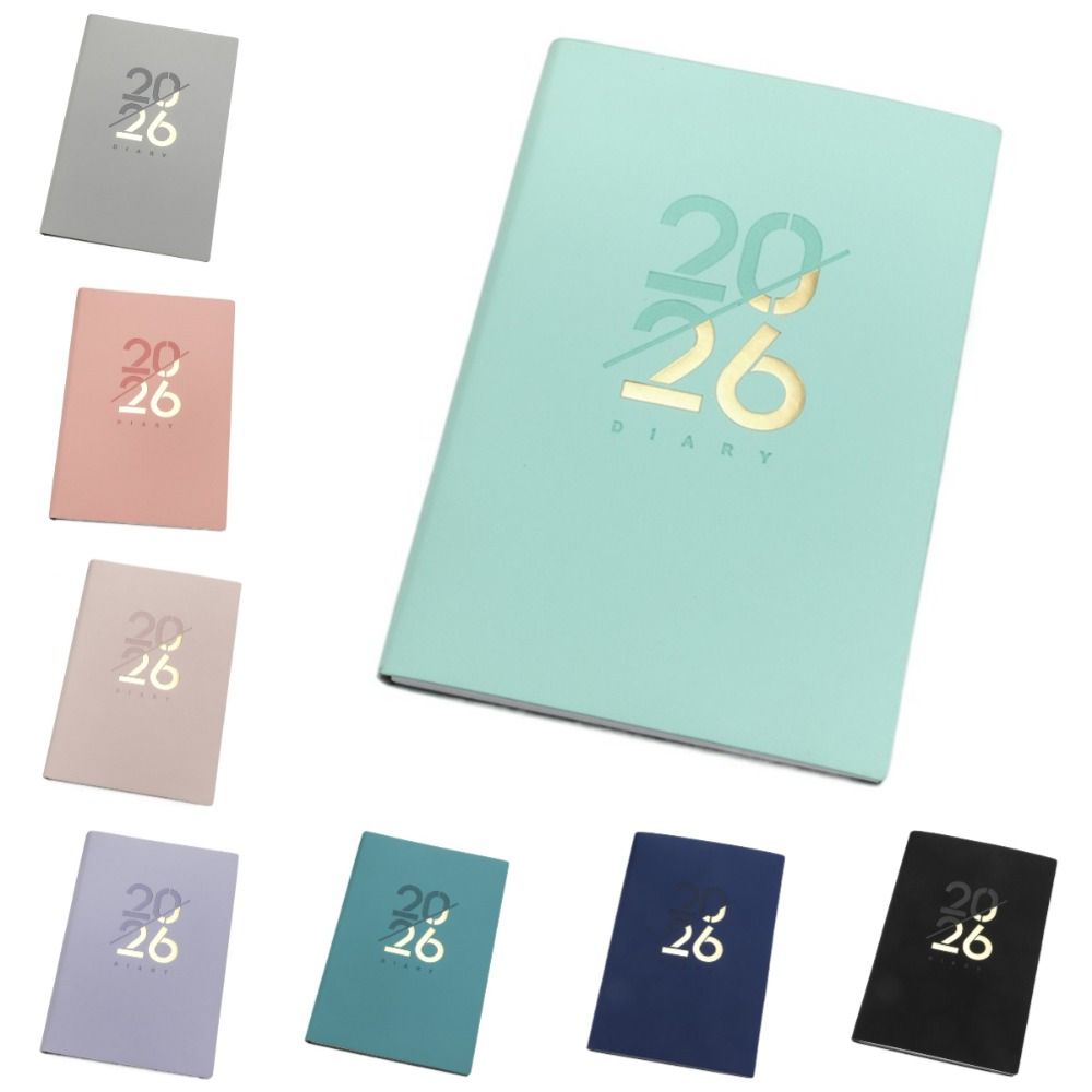 Wear-resistant 2026 Schedule Planner Notepad 12 Months 365 Days Efficiency Notebook  School