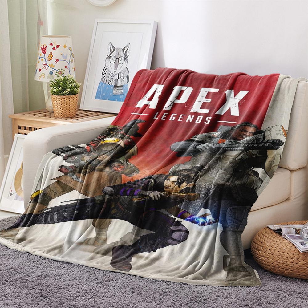 Apex Legends Print Flannel Blanket, High quality Comfortable for All Seasons, Home Decor, Warmth and Comfort, Perfect for Christmas Gifts