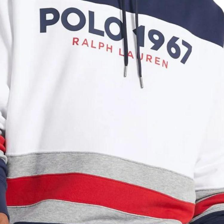Толстовка с капюшоном Polo Ralph Lauren с аппликацией логотипа, с длинным рукавом, мужская, 710781175-001