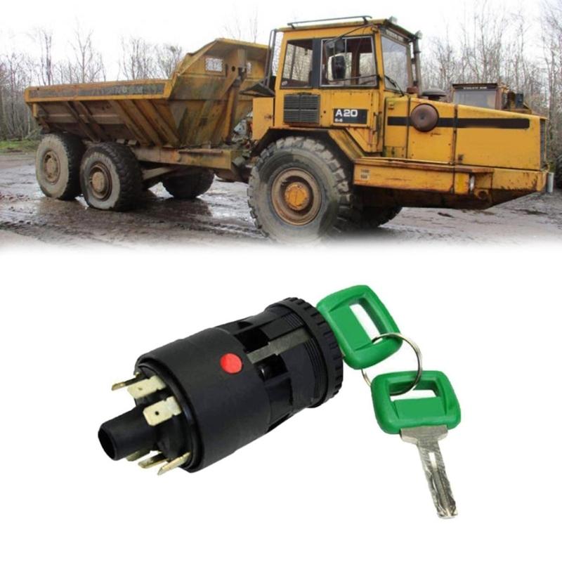 Замок зажигания для погрузчика A20C A30C A25D A35D A40D 15082295 11039211 11007281 Запасные аксессуары