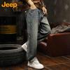Jeep Мужские повседневные джинсы прямого свободного кроя