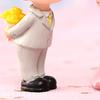 1 Pair Couple Cartoon Anti-crack Figures Marry Clear Texture Standing Decorate Scene Layout Proposal Wedding Couple Ornaments
